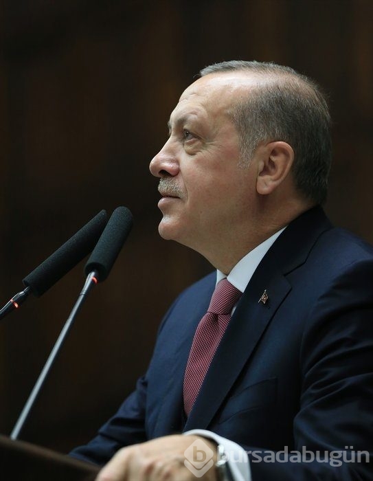 AK Parti grup toplantısında dikkat çeken anlar