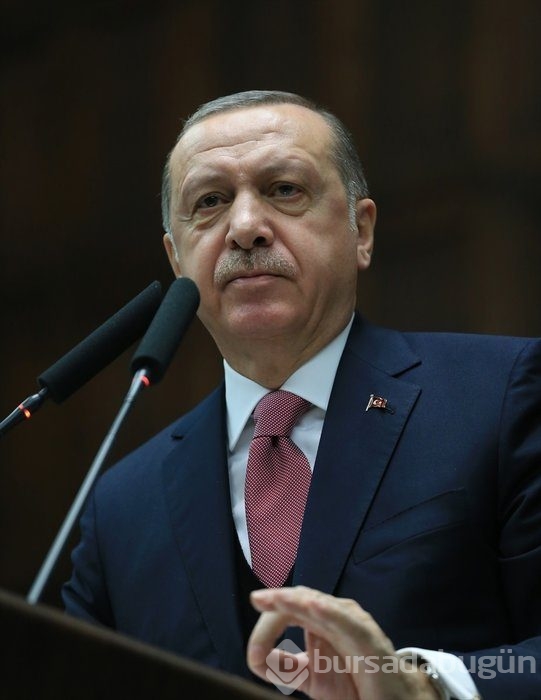 AK Parti grup toplantısında dikkat çeken anlar