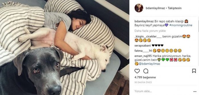 Ünlülerin Instagram paylaşımları (21.02.2018)
