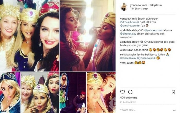 Ünlülerin Instagram paylaşımları (21.02.2018)