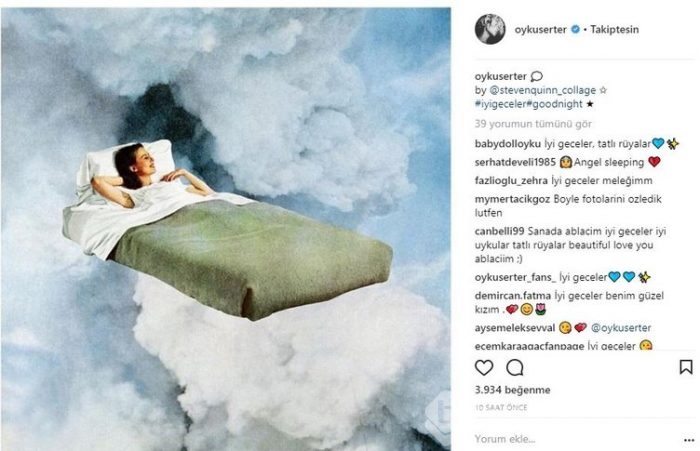 Ünlülerin Instagram paylaşımları (21.02.2018)