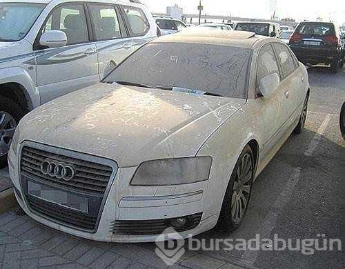 Terk edilmiş lüks araçlar