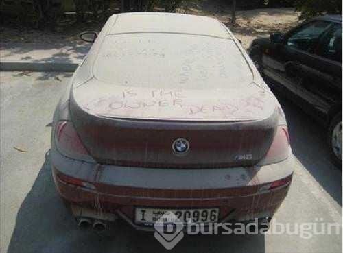 Terk edilmiş lüks araçlar