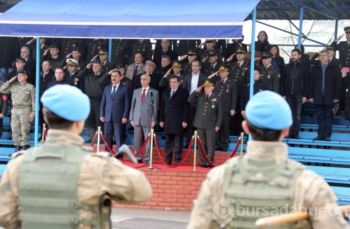 Bursa'da "Timsahlar" Taburu Afrin'e gitti