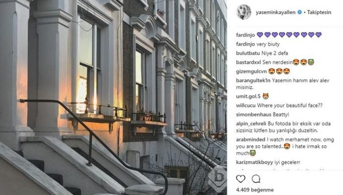Ünlü isimlerin Instagram paylaşımları (26.02.2018)