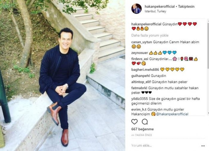 Ünlü isimlerin Instagram paylaşımları (26.02.2018)