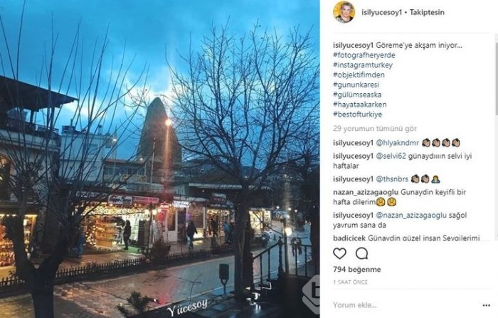 Ünlü isimlerin Instagram paylaşımları (26.02.2018)