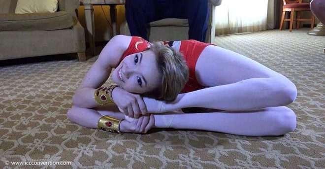 19 yaşındaki jimnastikçi sınır tanımıyor