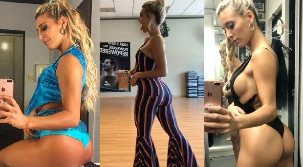 Seksi sunucu kalçalarını sigortalattı!