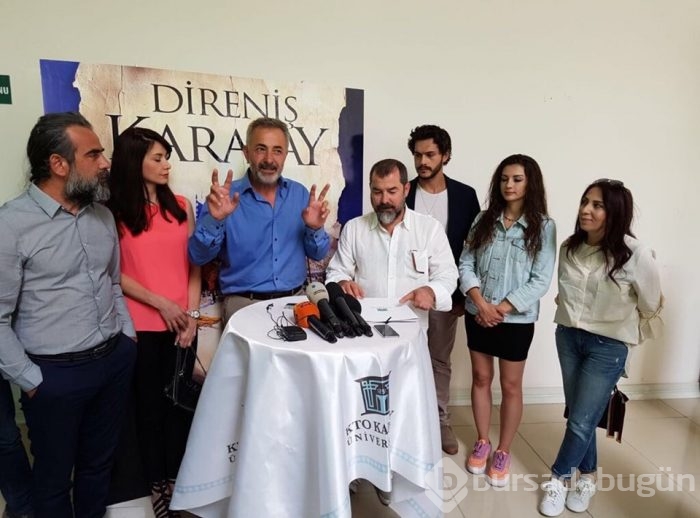 Direniş Karatay ekibi filmi anlattı (Mehmet Aslantuğ:Hasretimiz var)