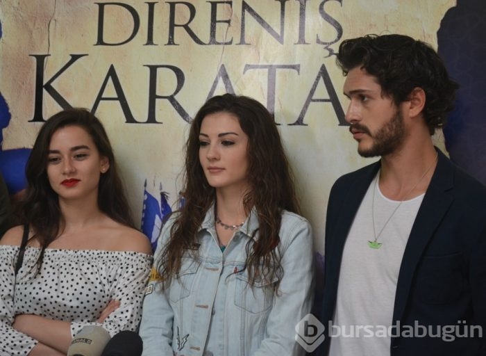 Direniş Karatay ekibi filmi anlattı (Mehmet Aslantuğ:Hasretimiz var)