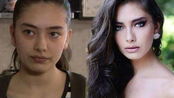 Aybüke Pusat makyajsız görüntülendi (Ünlüleri bir de makyajsız görün)
