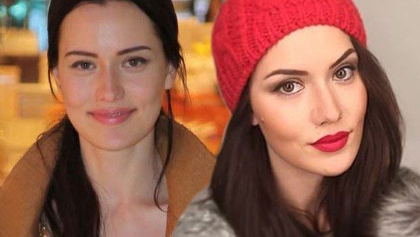 Aybüke Pusat makyajsız görüntülendi (Ünlüleri bir de makyajsız görün)
