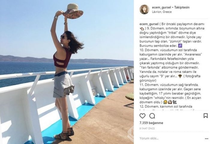 Ünlülerin Instagram paylaşımları (27.02.2018)