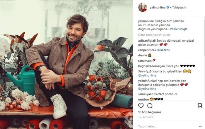 Ünlülerin Instagram paylaşımları (27.02.2018)