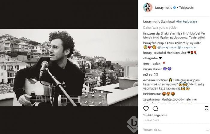 Ünlülerin Instagram paylaşımları (27.02.2018)