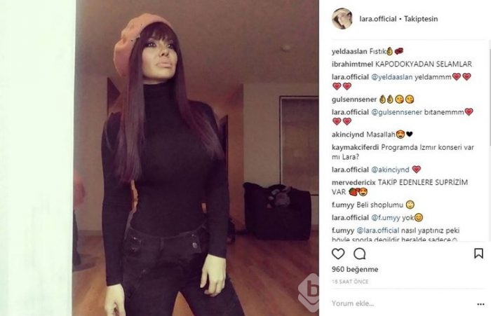 Ünlülerin Instagram paylaşımları (27.02.2018)