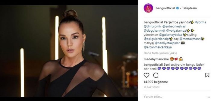 Ünlülerin Instagram paylaşımları (27.02.2018)