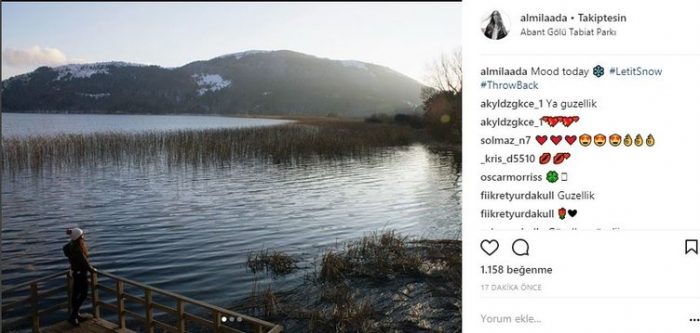 Ünlülerin Instagram paylaşımları (27.02.2018)
