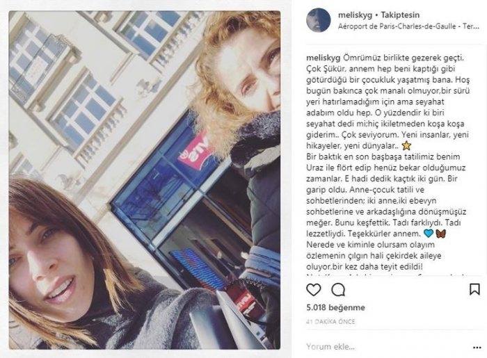 Ünlülerin Instagram paylaşımları (27.02.2018)