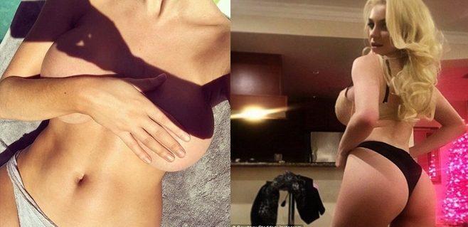 Courtney Stodden yine çok cesur!