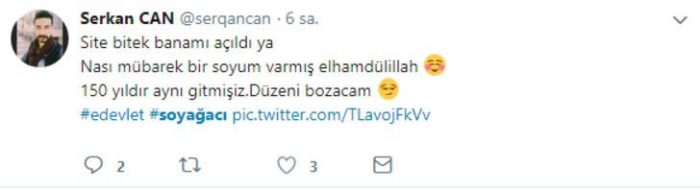 Soy ağacı sorgulama sistemi sosyal medyanın diline düştü