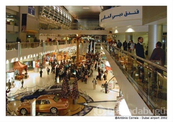 Dubai Havalimanı şaşırtıyor