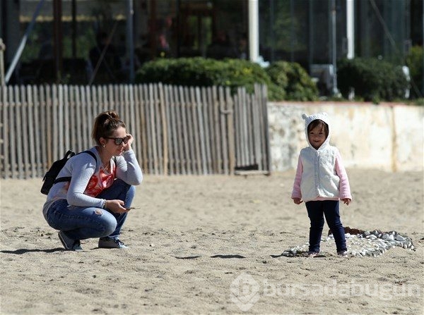 İstanbul'da kar Alanya'da deniz keyfi