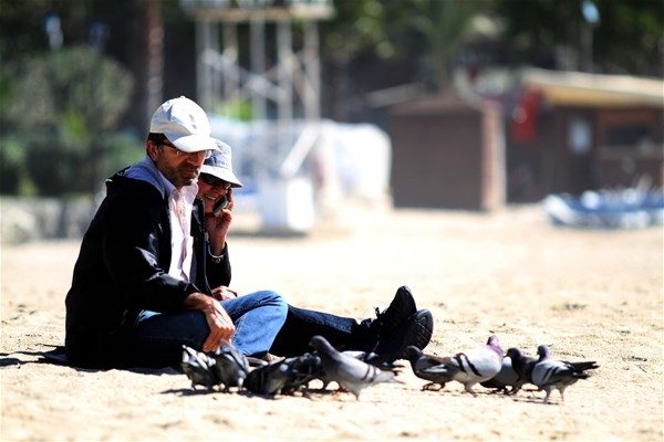 İstanbul'da kar Alanya'da deniz keyfi