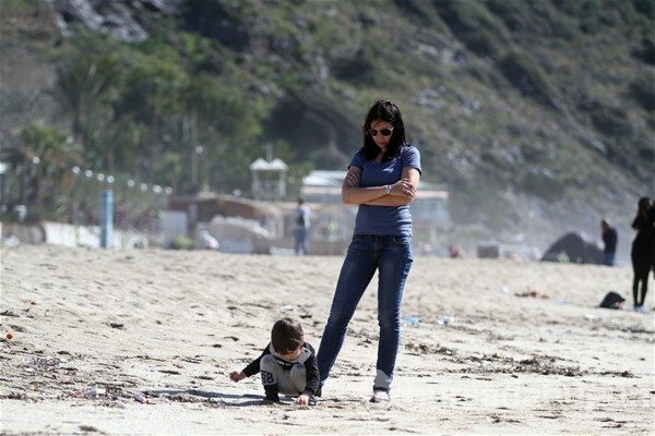 İstanbul'da kar Alanya'da deniz keyfi