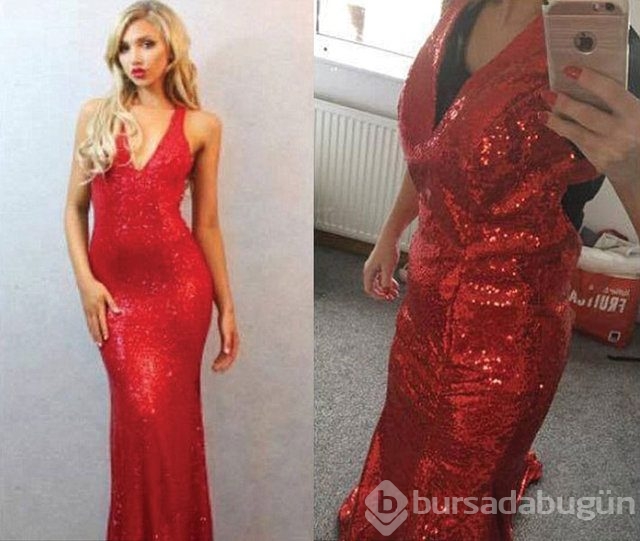 İnternette görüp sipariş vermişti ama bakın ne geldi?
