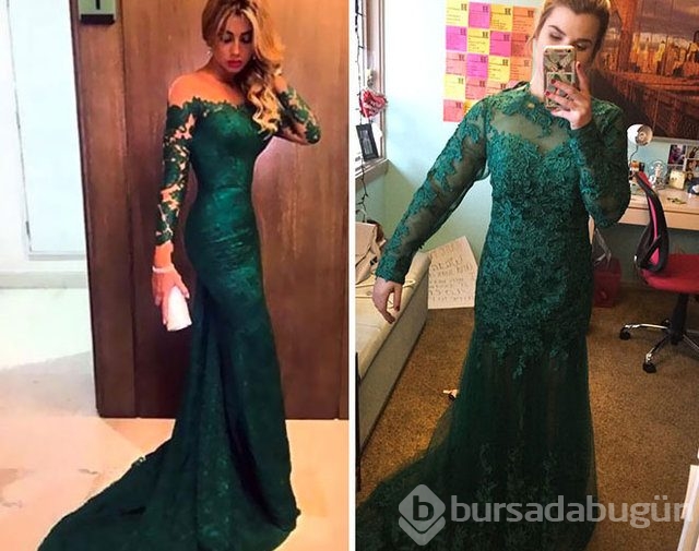 İnternette görüp sipariş vermişti ama bakın ne geldi?
