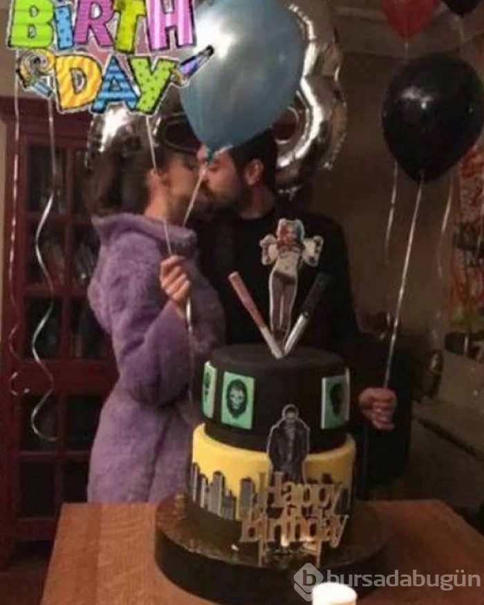 Dilan Çiçek Deniz'e Furkan Andıç'tan romantik kutlama
