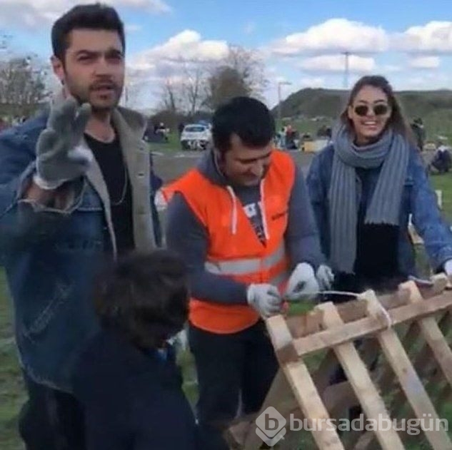 Dilan Çiçek Deniz'e Furkan Andıç'tan romantik kutlama
