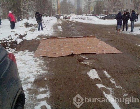 Sadece Rusya`da görebileceğiniz ilginç kareler