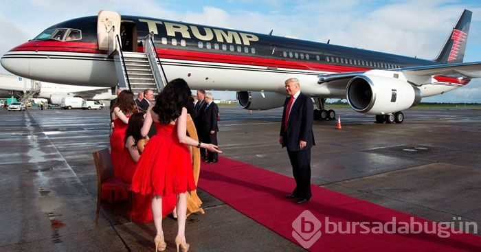 Trump'ın uçan sarayı!