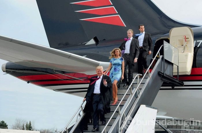 Trump'ın uçan sarayı!