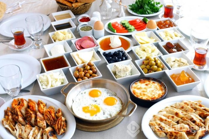 Mutluluğun sırrı Türk işi kahvaltı!
