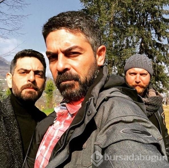 'Sen Anlat Karadeniz' oyuncularının set halleri