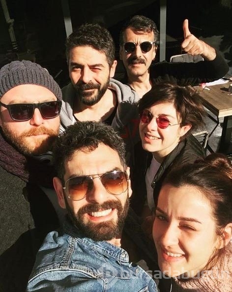 'Sen Anlat Karadeniz' oyuncularının set halleri