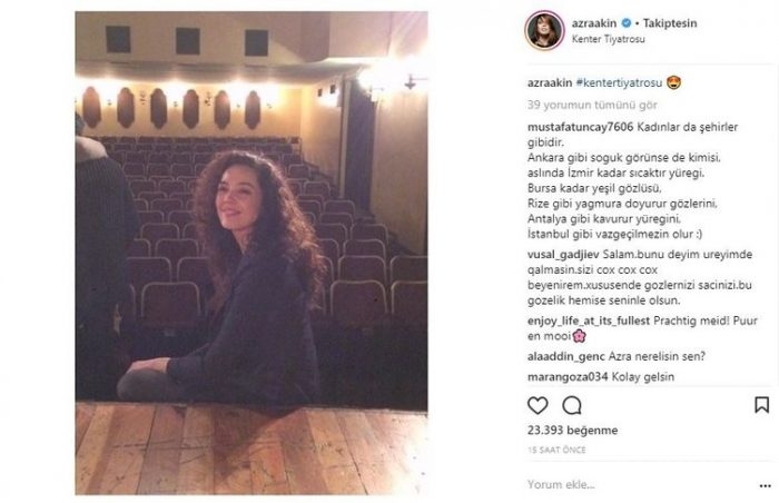 Ünlülerin Instagram paylaşımları (01.03.2018)
