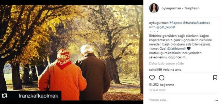 Ünlülerin Instagram paylaşımları (01.03.2018)
