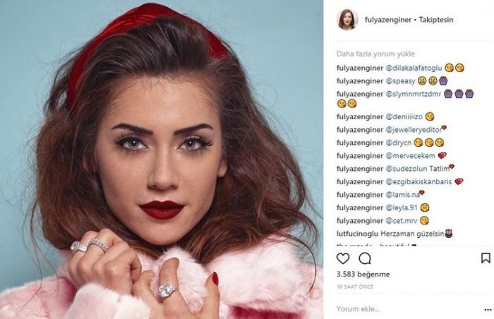 Ünlülerin Instagram paylaşımları (01.03.2018)
