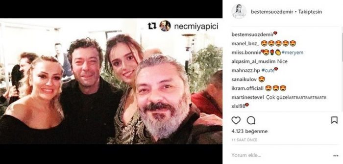 Ünlülerin Instagram paylaşımları (01.03.2018)

