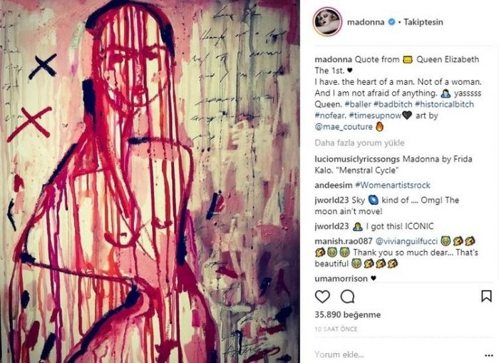 Ünlülerin Instagram paylaşımları (01.03.2018)
