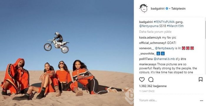Ünlülerin Instagram paylaşımları (01.03.2018)
