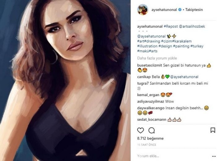 Ünlülerin Instagram paylaşımları (01.03.2018)
