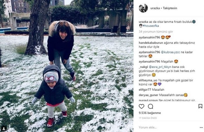 Ünlülerin Instagram paylaşımları (01.03.2018)
