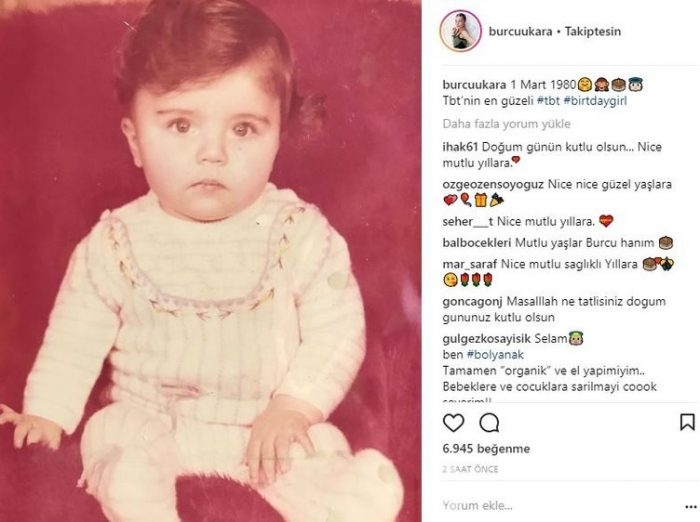 Ünlülerin Instagram paylaşımları (01.03.2018)
