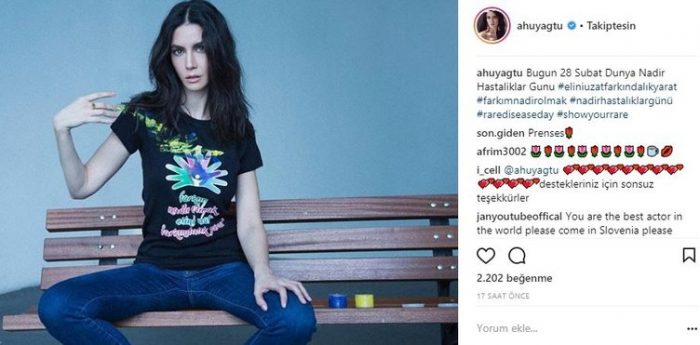 Ünlülerin Instagram paylaşımları (01.03.2018)
